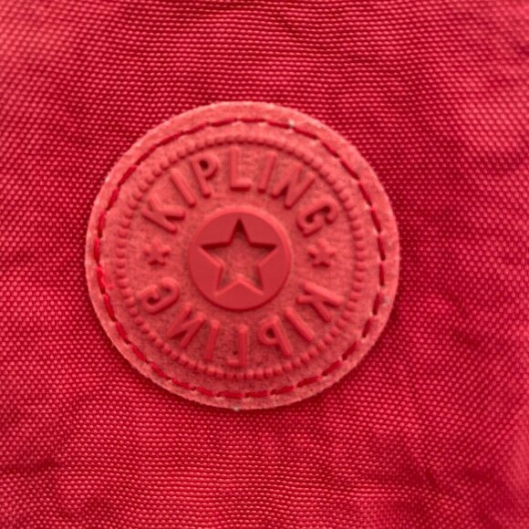 Like new Kipling smart crossbody bag color rich red - Picture 3 of 8